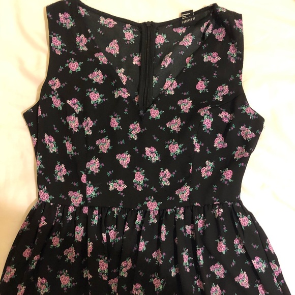 Floral print dress-LIGHTLY WORN